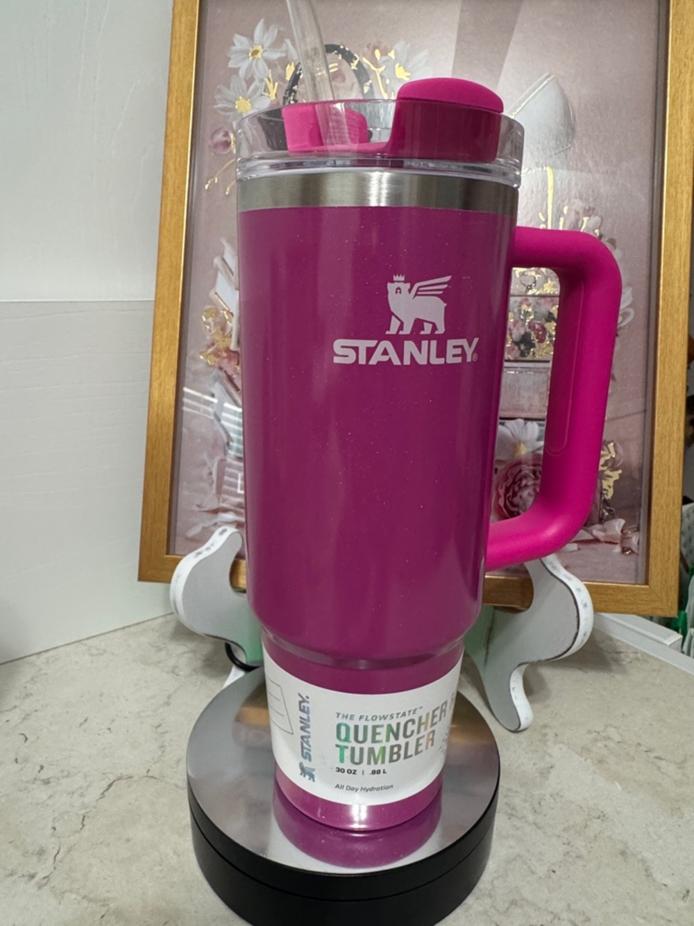 Mystery Stanley Quencher Tumbler 30oz - fuchsia sparkle NWT 💕💕
